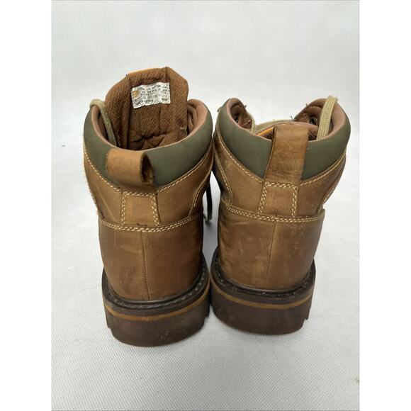 Timberland Mens Boots Sz 13 Moc Toe Chukka Tan Brown Leather 87576 Ankle Shoes main image 5